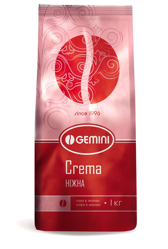 Зображення Кава в зернах Gemini Crema Ніжна 1 кг