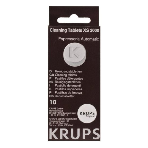 Зображення Таблетки для чищення кавомашин Krups XS3000 10 шт