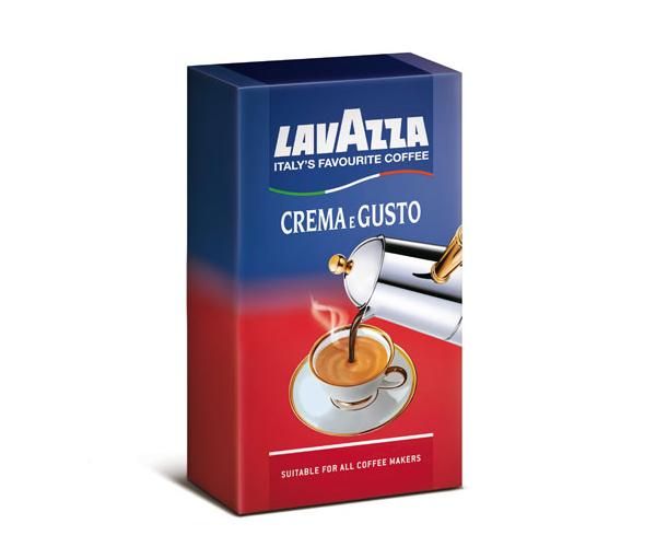 Картинка Кофе молотый Lavazza Crema e Gusto Classico 250 г