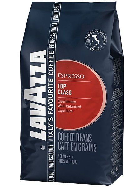 Картинка Кофе в зернах Lavazza Top Class 1 кг