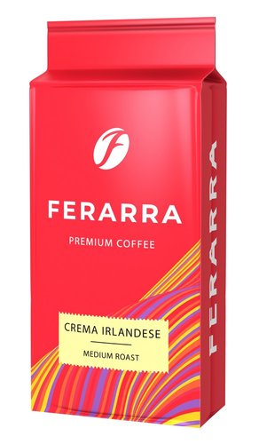 Картинка Кофе Ferarra Crema Irlandese молотый 250 г