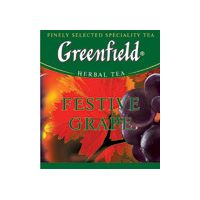 Зображення Чай Greenfield Festive Grape 100 пакетиків