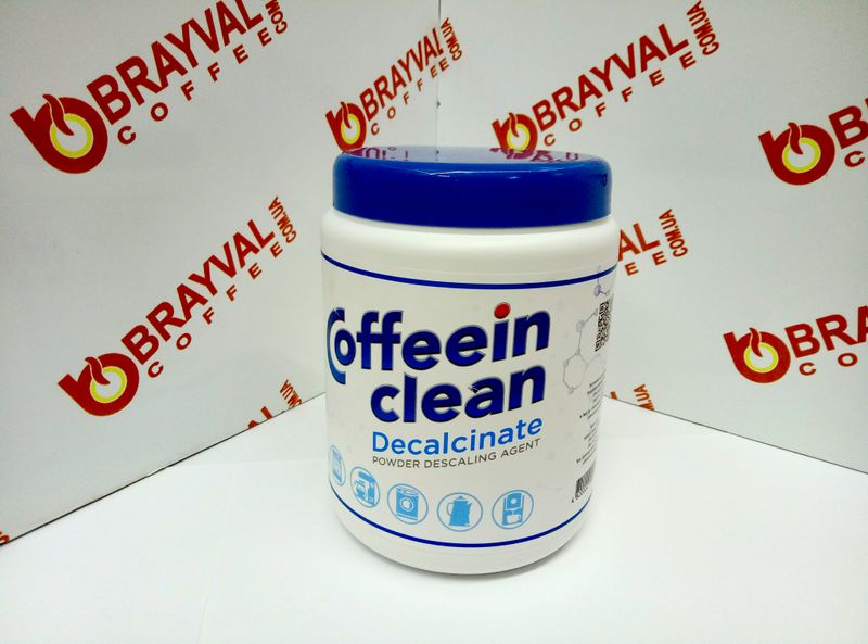Картинка Порошок от накипи Coffeein clean Decalcinate 900г