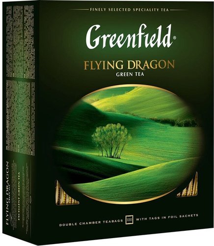 Зображення Чай Greenfield Flying Dragon 100шт