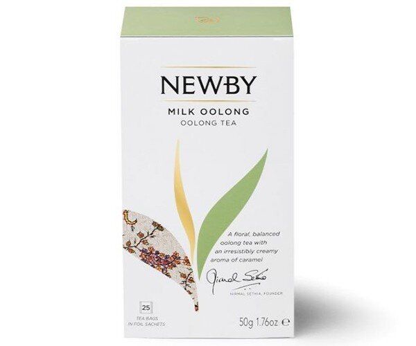 Зображення Чай Newby Молочний улун в пакетиках 25 шт (310630)