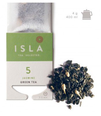 Зображення Чай зелений Isla Jasmine №5 з жасмином на чайник 4 г х 10 шт