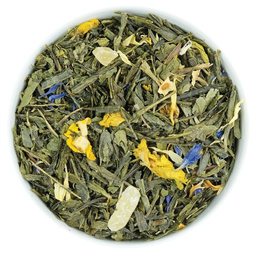 Картинка Чай зеленый ТМ Світ чаю Зеленый лимонник 50 г
