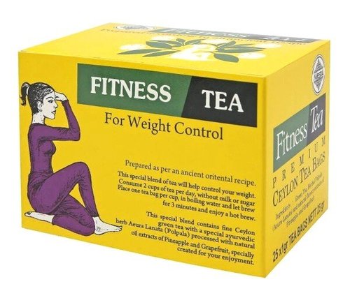 Картинка Травяной чай Фитнесс в пакетиках Млесна картонная коробка 25 г