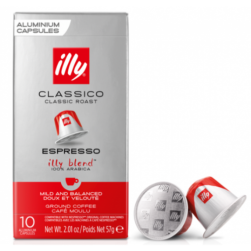 Картинка Кофе в капсулах Nespresso ILLY Classico 10шт