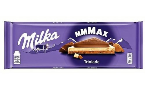 Зображення Молочний шоколад Milka Triolade 280 г