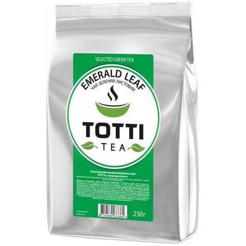 Зображення Зелений чай TOTTI Tea Смарагдовий лист 250 г