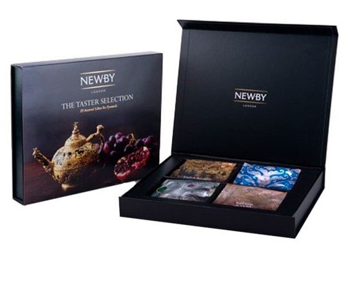 Зображення Набір чорного і зеленого чаю Newby Класика смаку картон 50 г (899004)