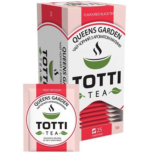 Фруктовый чай TOTTI Tea Королевский Сад в пакетиках 25 шт