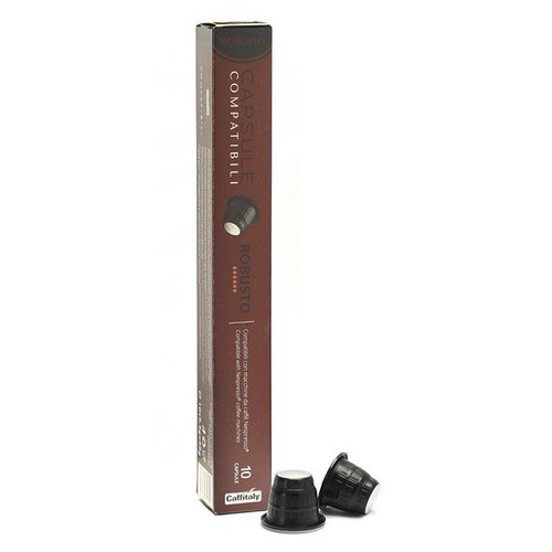 Кофе в капсулах Nespresso Ecaffe Robusto 10шт