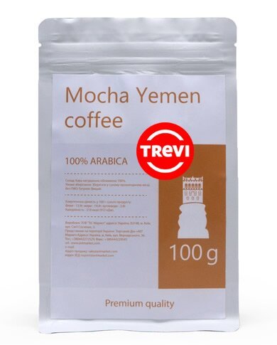 Кофе в зёрнах Trevi Арабика Mocha Yemen 100 г