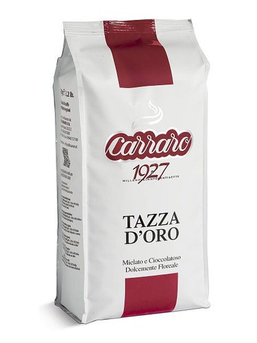 Кофе в зернах Carraro TAZZA D’ORO 1 кг