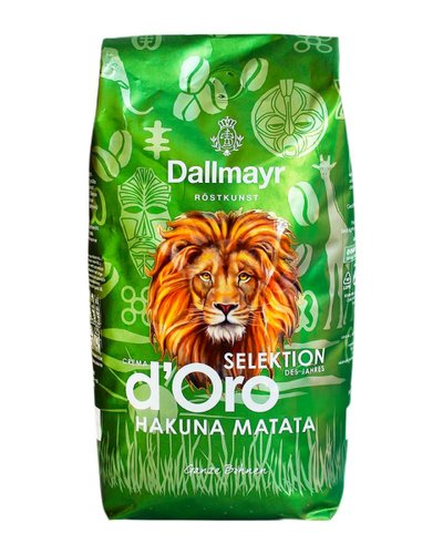 Кофе DALLMAYR Hakuna matata в зернах 1кг