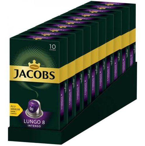 Набор кофе в капсулах Nespresso Jacobs Lungo Intenso 10уп