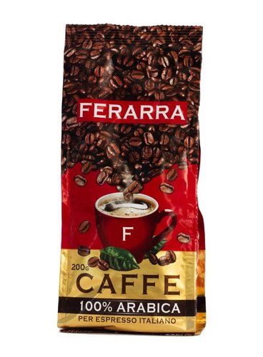 Кофе Ferarra 100% Arabica в зернах 200 г