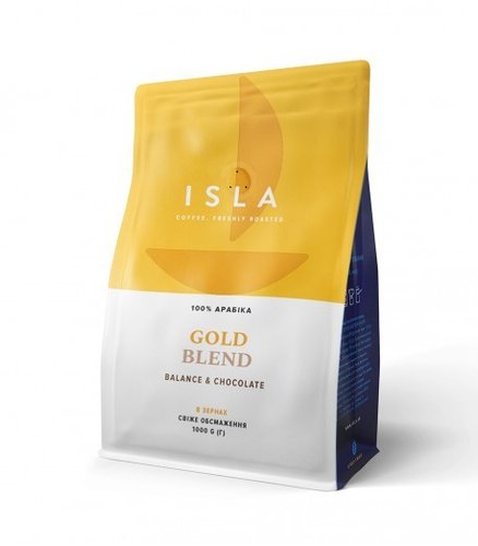 Кофе в зернах Isla GOLD BLEND 1 кг