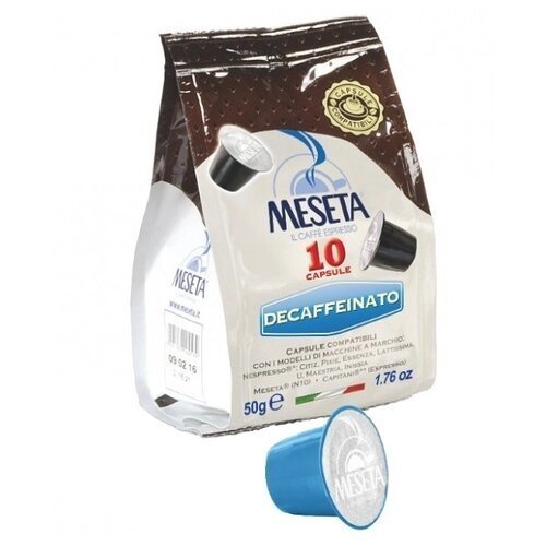 Кофе в капсулах Meseta Decaffeinato 10 шт