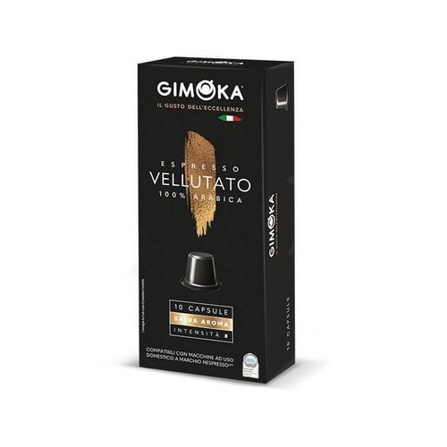 Кофе в капсулах Nespresso Gimoka Vellutato 100% Arabica 10шт