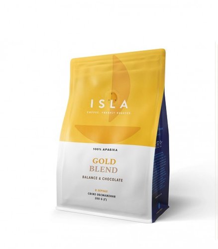 Кофе в зернах Isla Gold Blend 200 г