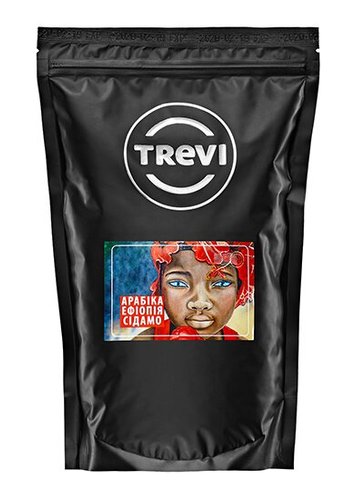 Кофе в зёрнах Trevi Арабика Эфиопия Сидамо 500 г