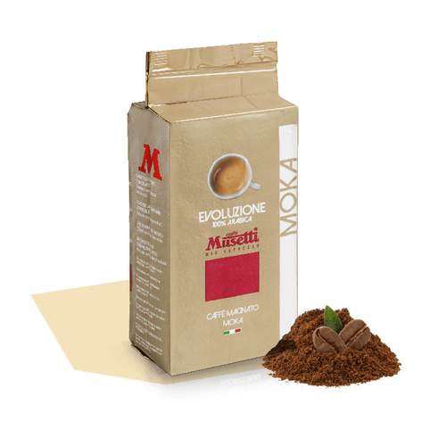 Кофе молотый Musetti Evoluzione 100% Arabica 250г