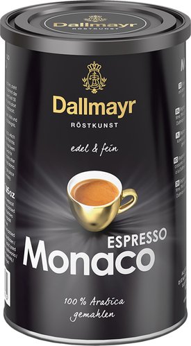 Кофе молотый Dallmayr Espresso Monaco ж/б 200 г