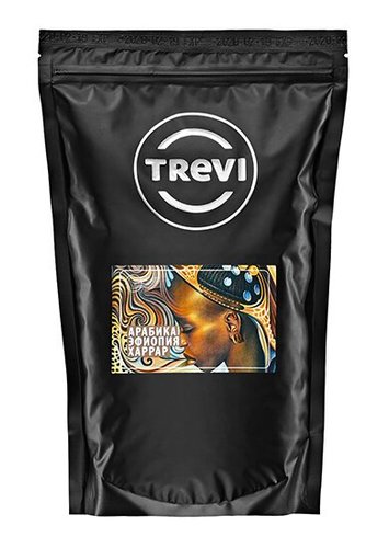 Кофе в зёрнах Trevi Арабика Эфиопия Харрар 500 г