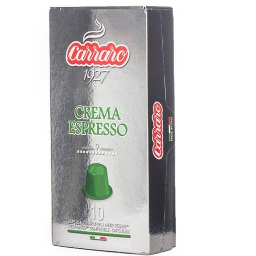 Кофе в капсулах Nespresso Carraro Crema Espresso 10шт