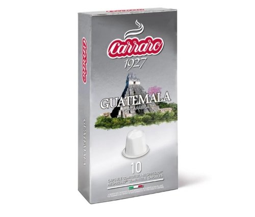 Кофе в капсулах Nespresso Carraro Guatemala 10шт