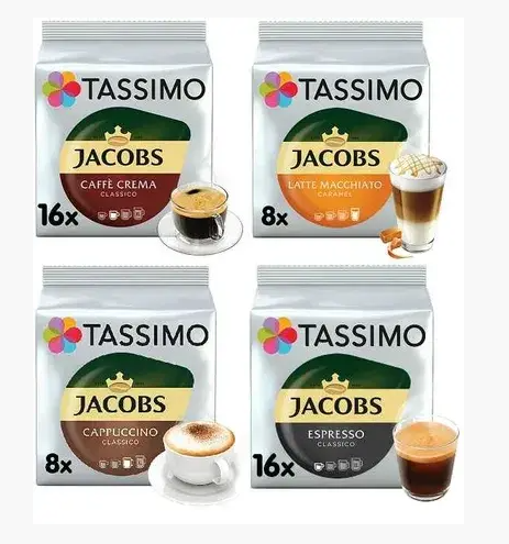 Набор кофе в капсулах Jacobs Tassimo 48 шт