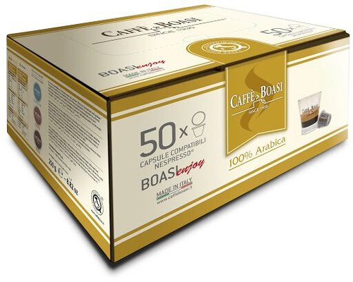 Кофе в капсулах Nespresso BOASI Arabica 50шт