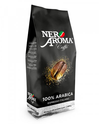 Кофе в зернах Nero Aroma EXCLUSIVE 100% ARABICA 1 кг