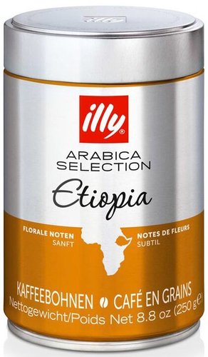 Кофе в зернах ILLY Ethiopia Эфиопия 250 г ж/б