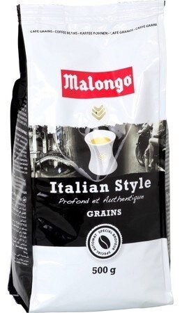 Кофе в зернах Malongo Italian style 500 г