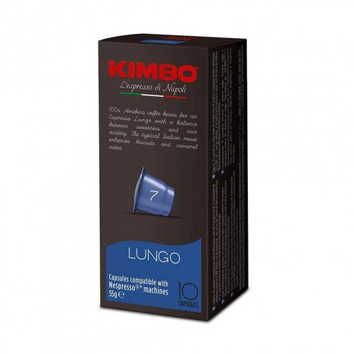 Кофе в капсулах Nespresso Kimbo Lungo 10шт