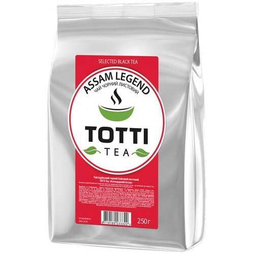 Черный чай TOTTI Tea Легендарный Ассам 250 г
