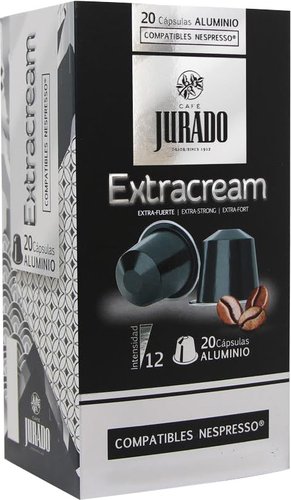 Кофе в капсулах Jurado NESPRESSO Экстракрепкий №12, 20 шт