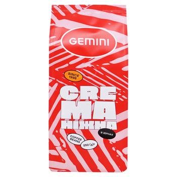 Кофе в зернах Gemini Crema 250 г