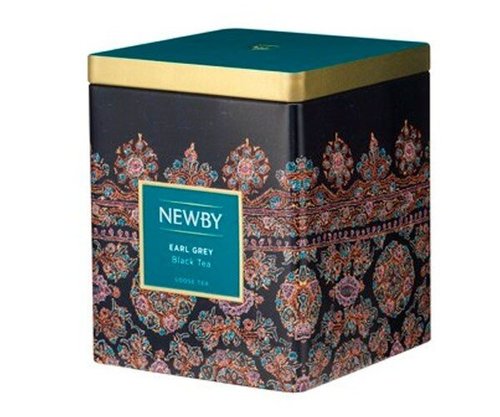 Черный чай Newby Ерл Грей ж/б 125 г (130060А)