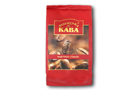 Кофе в зёрнах "Віденська кава" Espresso classic 500 г