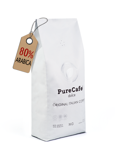 Зображення Кава в зернах PureCafe Dolce 1кг