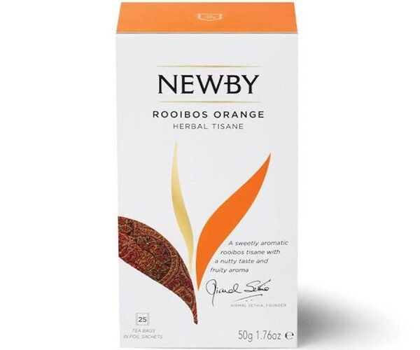 Зображення Трав'яний чай Newby Ройбуш апельсин в пакетиках 25 шт (311220)