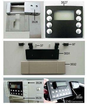 Зображення 1P315088 Петля дверцят бункера відходів (560.0004.294)