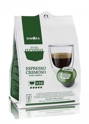 Картинка Кофе в капсулах Gimoka Cremoso 16шт