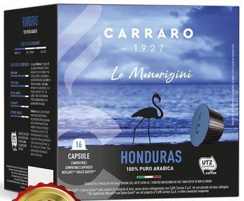 Картинка Кофе в капсулах Dolce Gusto Carraro Honduras, 16шт