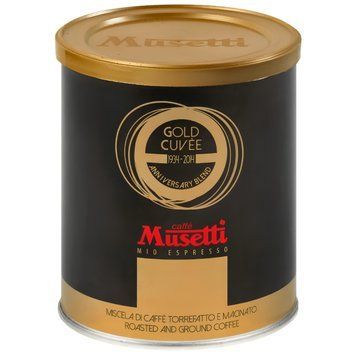 Картинка Кофе молотый Caffe Musetti Gold Cuvee ж/б 250 г